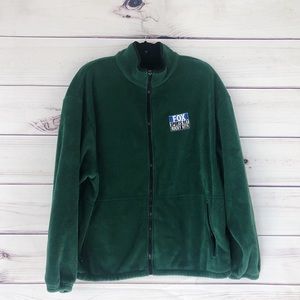 Fox Sports Net Rocky Mountain Green Zip Fleece